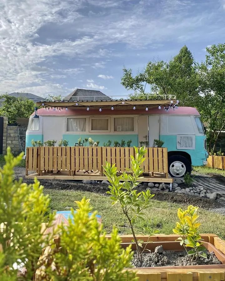 فندق Pavlove Tiny Bus House In Qabala 0*, غابالا أذربيجان